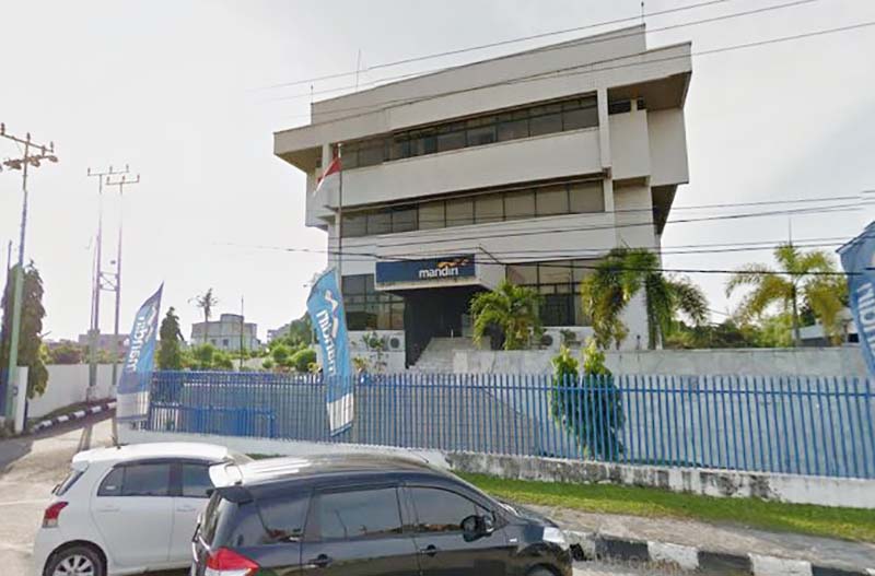 Kantor Bank Mandiri Dumai. (DOK RIAUPOS.CO)